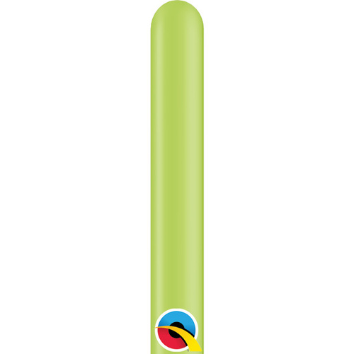 160Q Lime Green Qualatex Plain Latex #88353 - Pack of 100 