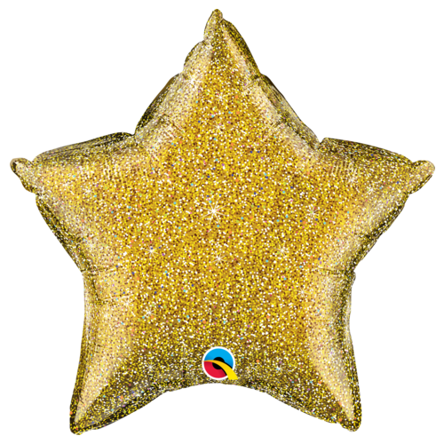 50cm Star Foil Glittergraphic Gold #88925 - Each (Pkgd.) 
