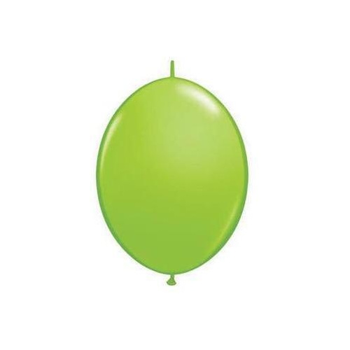15cm Quick Link Lime Green Qualatex Quick Link Balloons #90178 - Pack of 50 