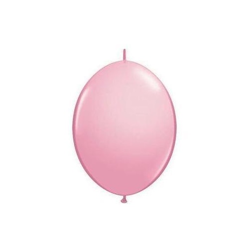 15cm Quick Link Pink Qualatex Quick Link Balloons #90180 - Pack of 50 TEMPORARILY UNAVAILABLE