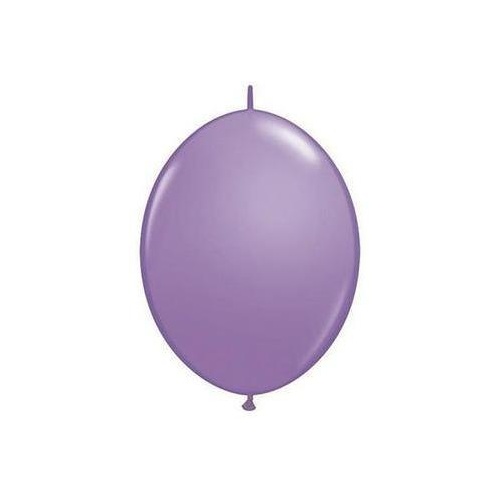 15cm Quick Link Spring Lilac Qualatex Quick Link Balloons #90200 - Pack of 50 