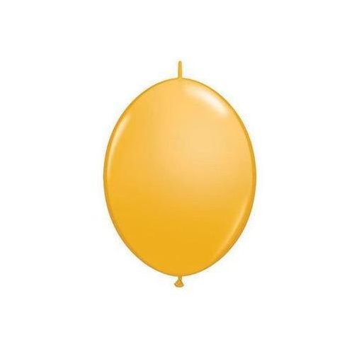 15cm Quick Link Goldenrod Qualatex Quick Link Balloons #90264 - Pack of 50 SPECIAL ORDER ITEM