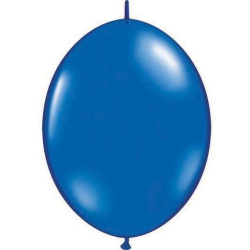 DISC 15cm Quick Link Jewel Sapphire Blue Qualatex Quick Link Balloons #90324 - Pack of 50 SPECIAL ORDER ITEM