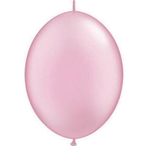 15cm Quick Link Pearl Pink Qualatex Quick Link Balloons #90495 - Pack of 50 SPECIAL ORDER ITEM