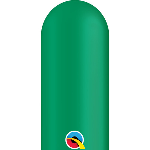 350Q Green Qualatex Plain Latex #97227 - Pack of 100 
