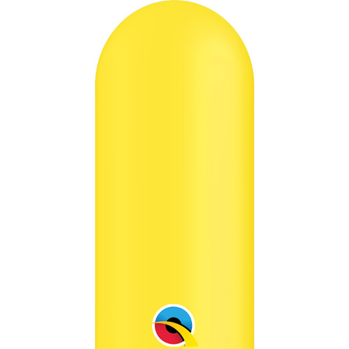 350Q Yellow Qualatex Plain Latex #97229 - Pack of 100