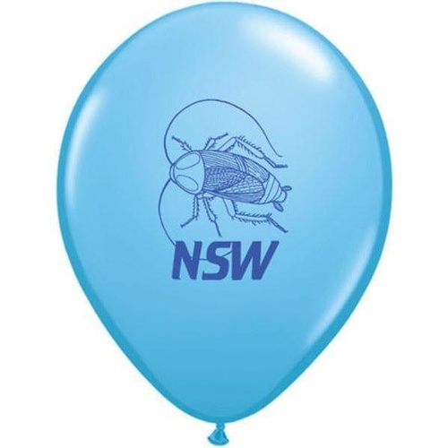 28cm Round Pale Blue NSW Cockroach #97634 - Pack of 25 TEMPORARILY UNAVAILABLE