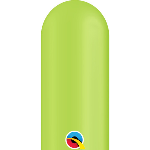 350Q Lime Green Qualatex Plain Latex #98529 - Pack of 100 