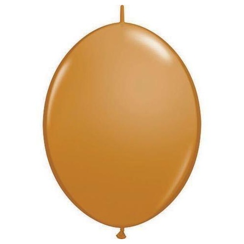 30cm Quick Link Mocha Brown Qualatex Quick Link Balloons #99869 - Pack of 50 TEMPORARILY UNAVAILABLE