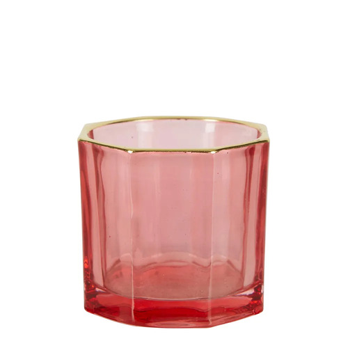 Tealight Gatsby Glass Berry #FBLDASH0837BER - Each