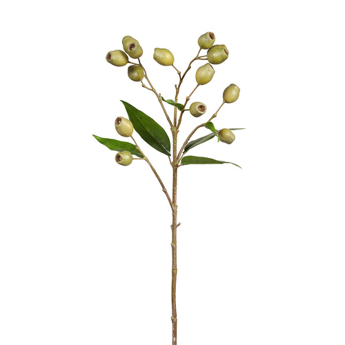 Eucalyptus Gum Nut Spray Green 66cm #FI8065GR - Each (Unpkgd) TEMPORARILY UNAVAILABLE