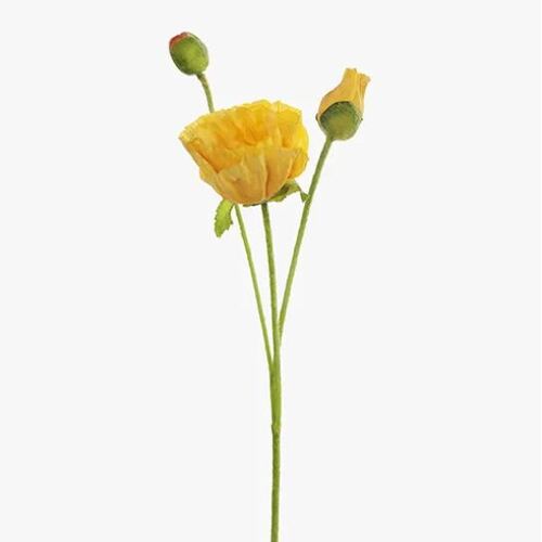 Poppy Spray Gold 57cm #FI8268GO - Each