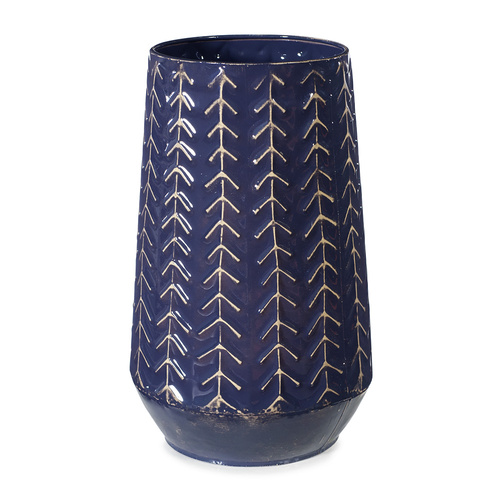 Vase Navik Navy Blue (29cmhx18cmd) #FI8368NB - Each