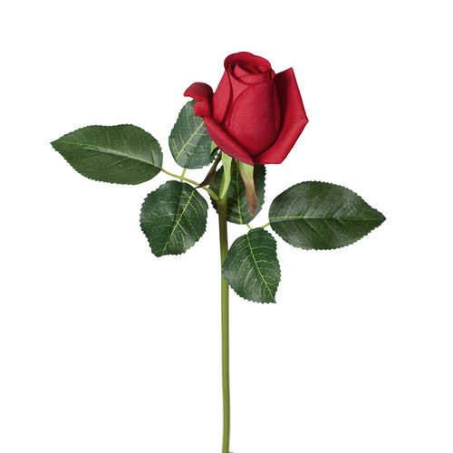 Fresh Touch Rosebud Bella Red 37cml #FI8443RD - Each (Upkgd.) TEMPORARILY UNAVAILABLE