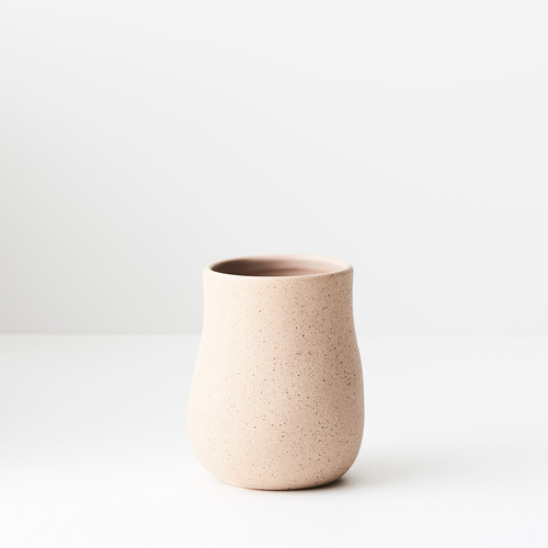 Vase Mona Almond (11cmh x 9cmd) #FI8848AL - Each