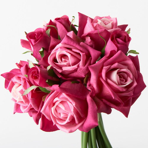 Fresh Touch Rose Cici Bouquet Fuschia 20cml #FI8897FU - Each
