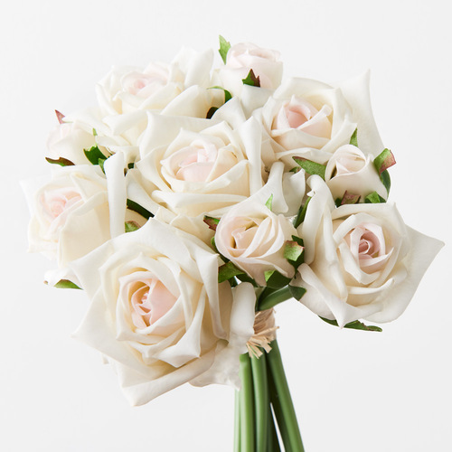 Fresh Touch Rose Cici Bouquet Ivory 20cml #FI8897IV - Each 