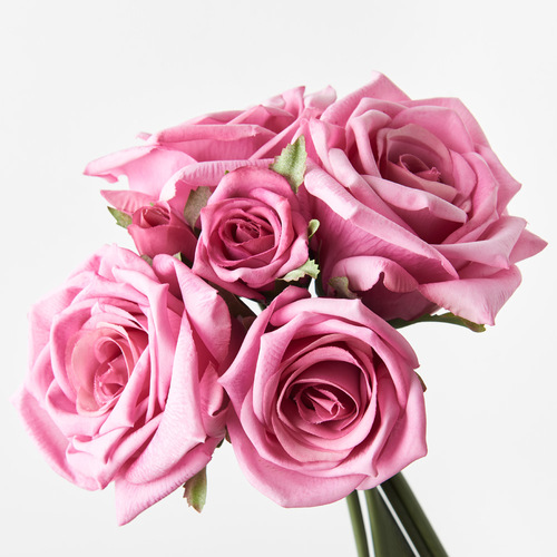 Fresh Touch Rose Hilda Bouquet Mauve 20cml #FI8898MV - Each TEMPORARILY UNAVAILABLE