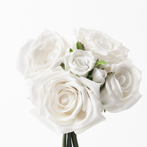 Fresh Touch Rose Hilda Bouquet Winter White 20cml #FI8898WW - Each