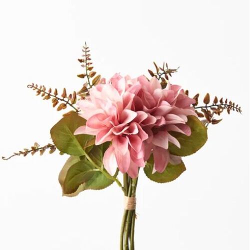 Dahlia Mix Bouquet Pink 28cml #FI8962PK - Each