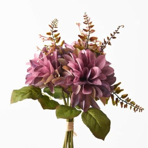 Dahlia Mix Bouquet Purple 28cml #FI8962PU - Each