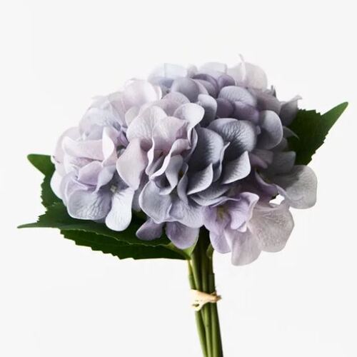 Hydrangea Bouquet Blue 25cml #FI9150BL - Each (Upkgd.)