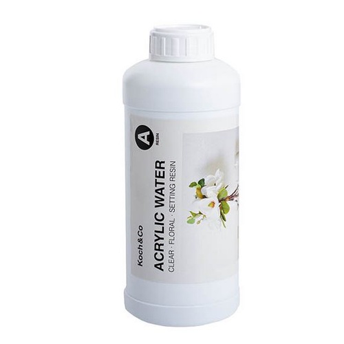 Acrylic Water 2 Part Clear Floral Setting Resin 1.8L #KC120336 - Each