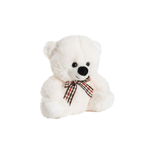 Soft Toy Teddy Relay Baby White 15cm #KC4808290WH - Each