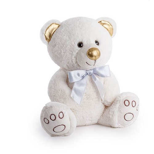 Soft Toy Princess Bear White 24cm #KC4808669WH - Each