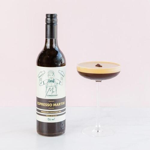 Espresso Martini Cocktail Mixer Mr Consistent 750ml #MCESPRESSO - Each 