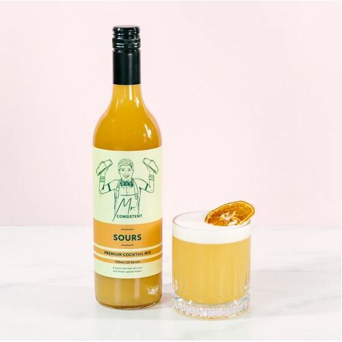 Sours Cocktail Mixer Mr Consistent 750ml #MCSOURS - Each